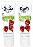 Tom's of Maine Anticavity Fluoride Children's Toothpaste - 4.2 oz - Silly Strawberry - 2 pk