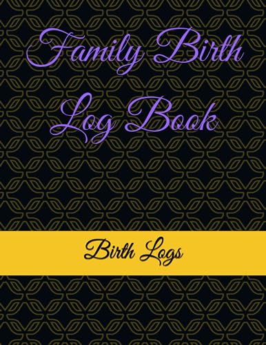 Family Birth Log Book