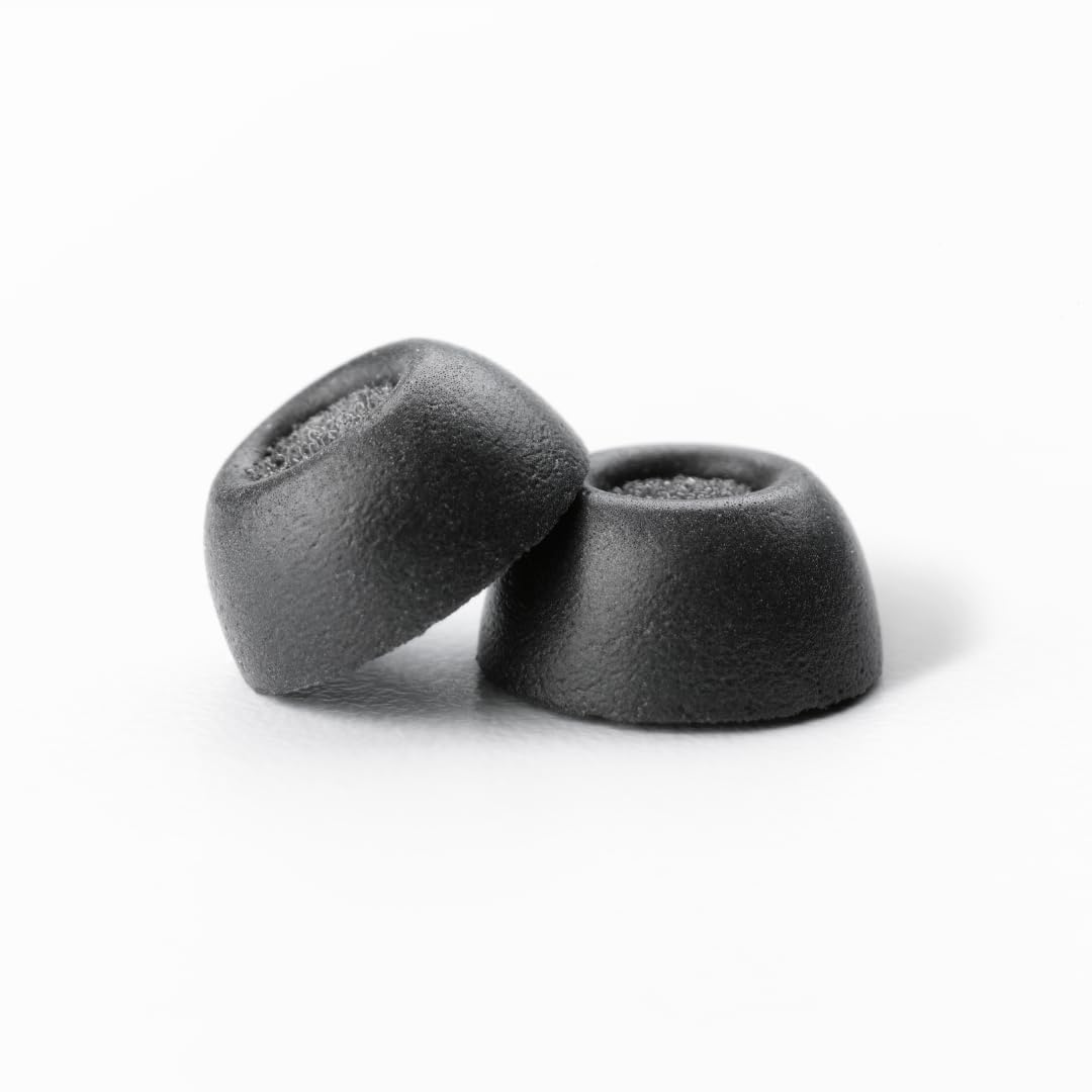 Comply 3 Pairs TrueGrip TW-700-B Universal Memory Foam Earplugs for Most In-Ear Headphones - Medium
