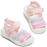 OAISNIT Baby Boys Girls Sports Sandals Lightweight Anti-Slip Rubber Sole Beach Aquatic Water Shoes Summer Toddler First Walking Shoe