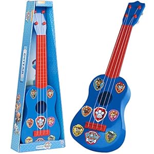 Paw Patrol Acoustic Guitar | Musical Toy Instruments For Kids | Paw Patrol Acoustic Toy Guitar With 4 Strings | Kids…