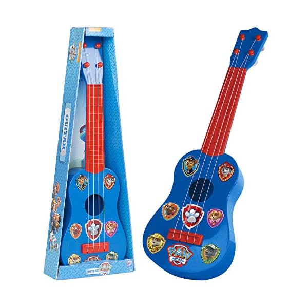 Paw Patrol Acoustic Guitar | Musical Toy Instruments For Kids | Paw Patrol Acoustic Toy Guitar With 4 Strings | Kids…