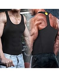 Junlan - Chaleco de compresión para hombre, para pérdida de peso, para sauna