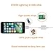 Lightning splitter for iphone 7 8 plus Cable with Lightning Headphone Audio,2 in 1 Audio and Charge Splitter lightning to USB power cable with Call Function for iPhone 7/8/X plus by EFGTEK.