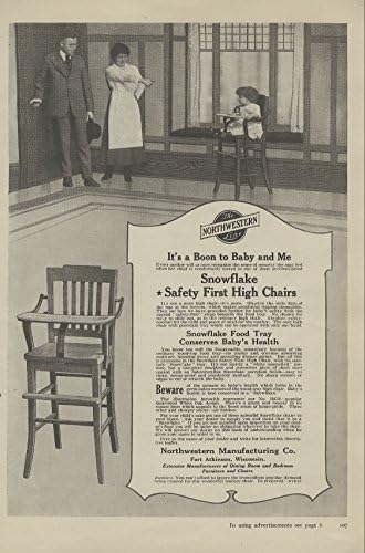 vintage high chair safety