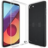 LG Q6 case,Love Ying [Crystal Clear] Ultra[Slim Thin][Anti-Scratches]Flexible TPU Gel Rubber Soft Skin Silicone Protective Case Cover for LG Q6-Clear