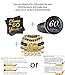 60th Birthday Decorations Party Supplies Cocktail Napkins Black 50 Pack,5