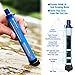 RoryTory 5pc Survival Straw Water Filters Camping Hydration Purifier Set - Portable Personal Emergency Clean Water Purification for Wilderness Survival & Outdoors | 2000 Liters Safe Drinking H2O