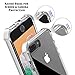 Noii for iPhone 8 Plus case iPhone 7 Plus case, Clear Hybrid Drop Protection case,[TPE Super Rubber Bumper] Shockproof case,Upgraded Reinforced Edges Technology,Heavy Duty Protective Cover -White