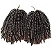 Flyteng spring twist hair braiding JAMAICAN BOUNCE 8 inch Synthetic Hair Crochet Braids T30…