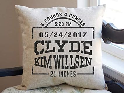 Amazon Com Dominicavwesk Personalized Baby Pillow Case Custom