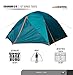 NTK Colorado GT 5 to 6 Person Tent for Camping | 10x10 ft Camping Tent with Waterproof Dome, Breathable Mesh & 2 Doors | Instant Tent for 6 Person | 2500 mm Warm & Cold Weather Outdoor Tent