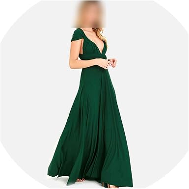dark green infinity dress