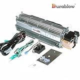 Durablow BK BKT GA3650 GA3700 GA3750 Replacment Fireplace Blower Fan Unit for Desa, FMI, Vanguard, Vexar, Comfort Flame Glow, Rotom ... (MFB010-A)