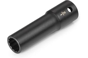 TEKTON 1/2 Inch Drive x 1/2 Inch Deep 12-Point Impact Socket | SID23213