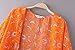 Lookatool Women Boho National Printed Chiffon Shawl Kimono Cardigan Tops Blouse