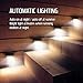 Ludius Solar Motion Sensor Light Outdoor-2 Generation Security Light-Upgraded Motion Detector-Very Bright-54 LEDs-270° Wide Light Angle-Waterproof-Wireless-Easy to Install Led Solar Lights Outdoor