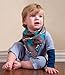 Baby Bandana Drool Bibs, Unisex 4 Pack Gift Set for Drooling and Teething Boys and Girls, Soft and Absorbent Cotton by Farnod Baby