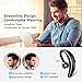 Mpow Bluetooth Headset, Wireless Headset with Function Microphone-Mute, 6-Hrs Playing Time Cell Phone Bluetooth Earphone, Car Bluetooth Headset for iPhone Samsung Android - Silver