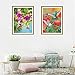 Yomiie 2 Pack 5D DIY Diamond Painting Birds Kit, Hummingbird Embroidery Cross Stitch Craft Arts Full Drill Piant with Diamond Friarbird Gift Idea for Women Home Decor 12x16 inch (30x40 cm)
