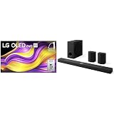 LG 65-Inch Class OLED evo AI 4K G5 Series Smart TV (OLED65G5WUA, 2025) S95AR 9.1.5 ch. Home Theater Soundbar (2025 Model)