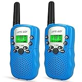 Tisy Christmas Birthday Gifts for 4-6 Year Old Boys, Long Range Walkie Talkies for 3-12 Year Old Girls Gifts for 3-12 Year Old Boys Outdoor Toys for 4-5 Year Old Girls Toys for Kids TSUSDJT2