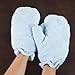 Bluestone Heat Therapy Gloves - Microwaveable Mittens with Natural Crab Apple Seed Filling for Warming Topical Pain Relief and Comfort (One Pair)