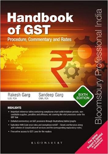 Handbook of GST Procedure