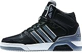 adidas NEO Men's BB9TIS Lifestyle Basketball Shoe, Core Black/Tech Grey/Running White, 10 M US