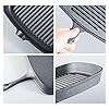 YIJIA-Grill-Pan-Cast-Griddle-Iron-Non-Stick-Steak-Frying-Pans-Cookware-Skillet-9-inch-Suitable-for-Various-Oven YIJIA Grill Pan Cast Griddle Iron Non-Stick Steak Frying Pans Cookware Skillet 9 inch Suitable for Various Oven