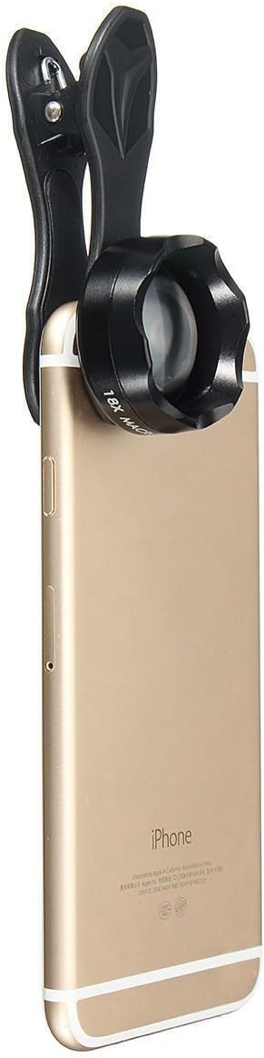 FOTOMIX Mobile Phone Lens 15X Super Macro Camera Lens for iPhone7 7PLUS 6S 6 Plus Xiaomi Red Huawei Samsung Cellphones APL-ML35