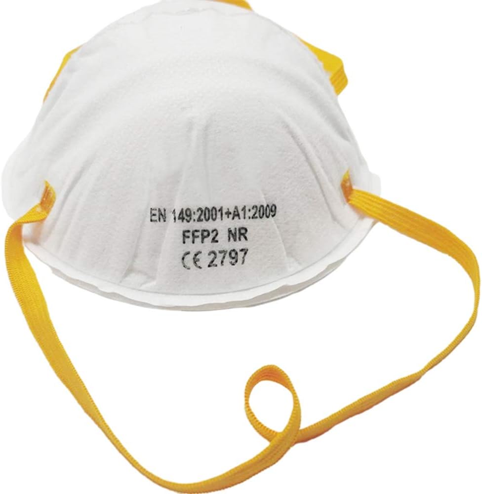rolalo Dust Mask Medical Mask Disposable Face Mask, Masks for Dust Protection with Elastic Rope for Personal Health Care(H01)