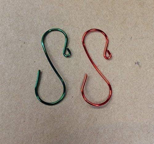 Home, furniture & diy lots 20 x christmas tree hooks bauble ornament Amazon.com: Handmade Christmas Ornament Hooks, set of 50 (red and green