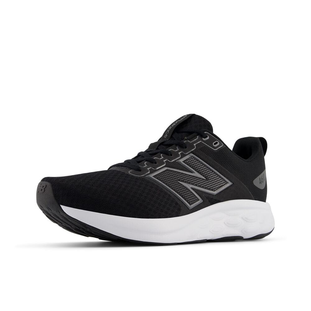 New Balanace Men's 460 V4 Running Shoe, Black/Castlerock, 8.5 X-Wide Image New Balanace Men's 460 V4 Running Shoe, Black/Castlerock, 8.5 X-Wide Image