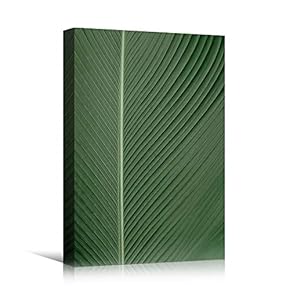 signwin Canvas Wall Art Leaves Arrangement Abstract Colorful...