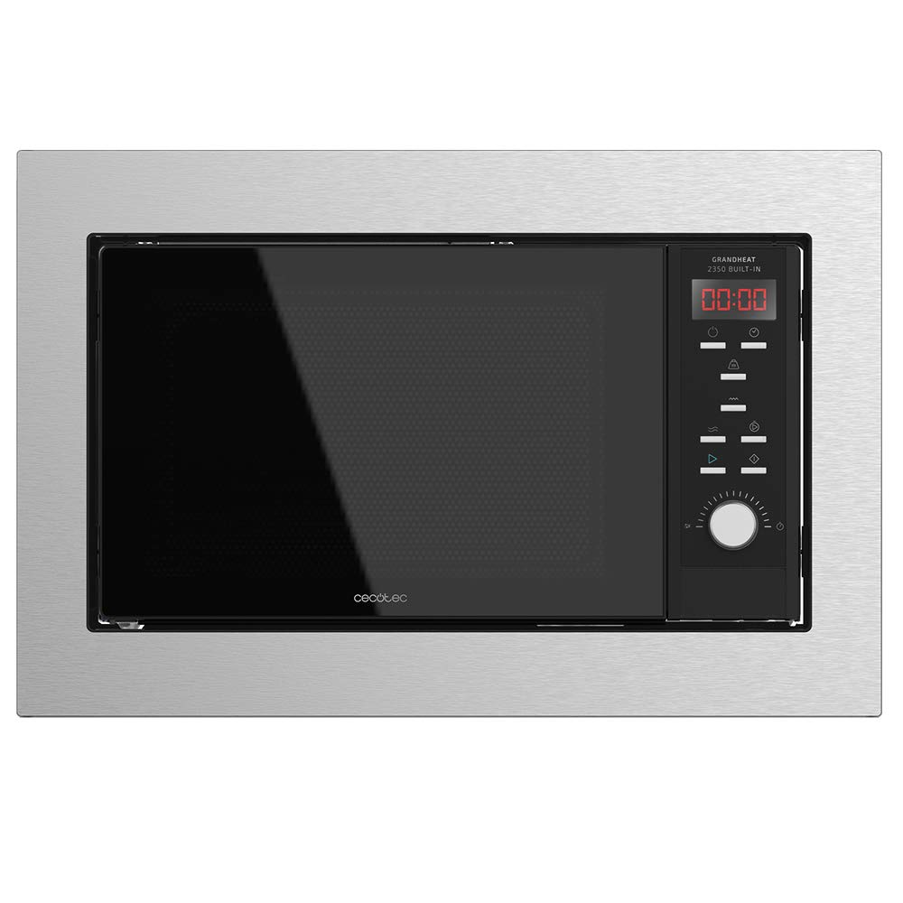 Cecotec-Microondas-encastrable-Digital-GrandHeat-2350-Built-In-SteelBlack-900W-Integrable-23-Litros-Grill-9