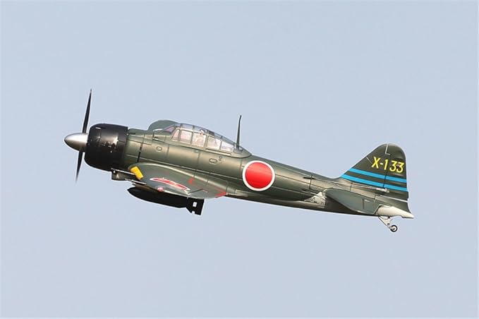 mitsubishi zero rc plane