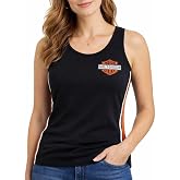 Harley-Davidson Women's Side Stripe Tank Top - 99110-20VW