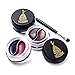 Ucanbe Long Wear Gel Eyeliner, Duo Waterproof Cream Eye Liner Kit,Rose Matte & Violet Shimmer, 0.14 Oz.