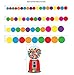 treepenguin Gumball Land Wall Stickers - Colorful Wall Decals for Kids - Peel and Stick for Bedroom Playroom and Daycare - Fun Wall Decor for All Ages