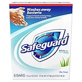 Safeguard Antibacterial Soap, White with Aloe, 4 oz
