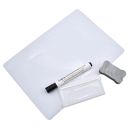 towashine magnético hoja de pizarra de borrado en seco para nevera ...