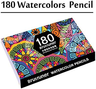 Colouring Pencils BLTLYX 180 Watercolor Pencils Wood Colored Pencil Set Lapis De Cor Painting Gifts For Kids Art School Supplies 180 watercolor