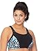 Glamorise Women's Plus Size Underwire Sport Bra, Print, 38DD