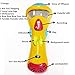 Kids Music Karaoke Microphone Toys - Wishtime Toddler Singing Karaoke Microphone for Recorder with Music and Light(Color May Vary)