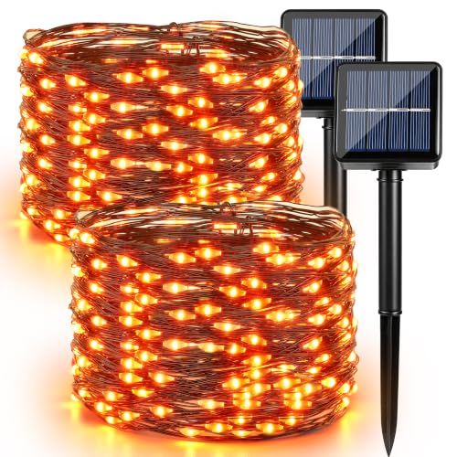 Brizled Solar Orange Fairy Lights