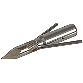 TRUGLO Speed Shot Durable Neon Bowfishing Arrow | 250 Grain Premium Grade Hardened Stainless Steel Point - Arrow, Arrow with Slide Safety System &amp; Point only Options