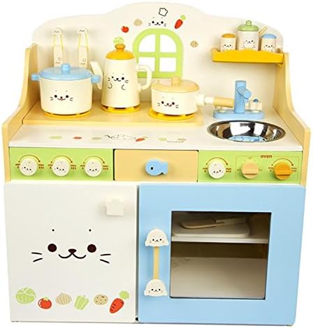 childrens wooden kitchen set