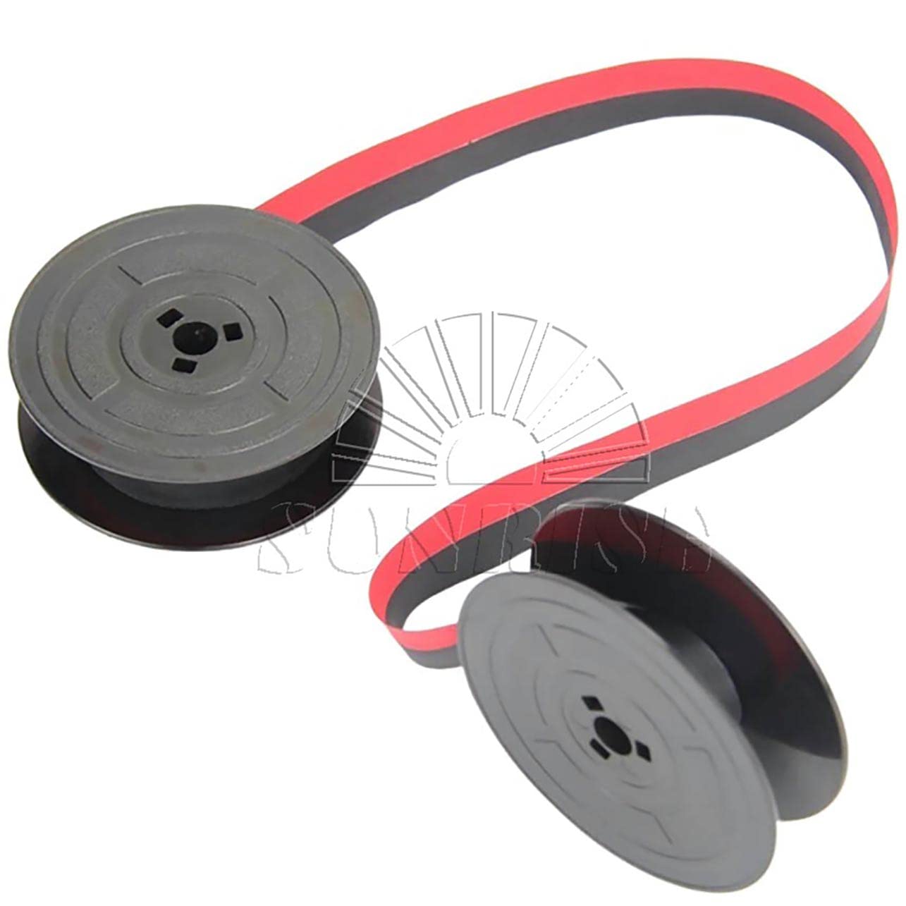 Sunrise Typewriter Ribbon Black/Red For Olivetti Typewriter Letter 21, 35, 32 (1)