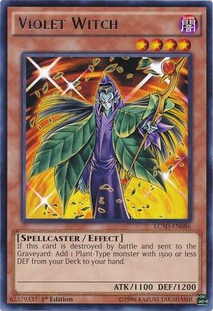 YU-GI-OH! - Violet Witch (LC5D-EN086) - Legendary Collection 5D's Mega Pack - 1st Edition - Rare